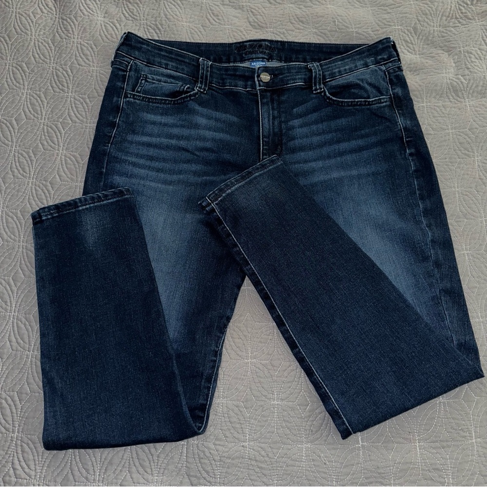 Juniors size 15 Dark Wash Arizona Jean Company Skinny Jeans